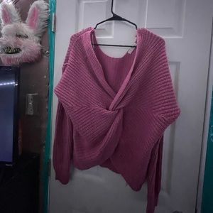 Full Circle Trends Cross sweater